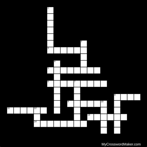 Witches' Loaves Vocabulary Review - Crossword Puzzle