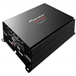 Pioneer Car Amplifier GM-E7004,Number of channels 4/3/2 Max (4 ohms ...