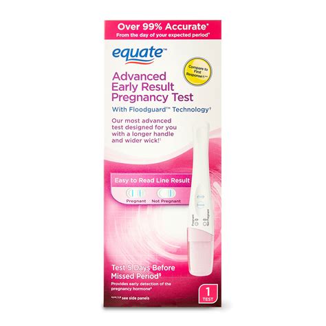 Equate Advanced Early Result Pregnancy Test, Test 5 Days Sooner