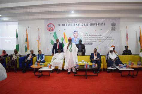 On 24 July 2023, High Commissioner visited Mewar International ...