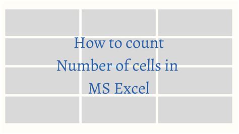 Image result for How to Count Numbers in Excel