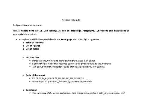 Image result for Full Assignment Guide