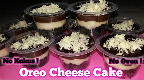 RESEP OREO CHEESECAKE TANPA OVEN TANPA KUKUS   DESSERTBOX  