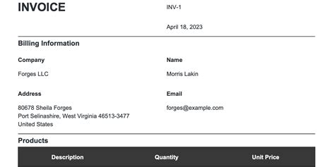 Image result for Downloadable Invoice PDF
