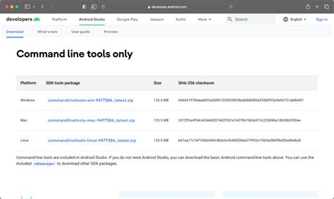 Install Command Line Tools Android Studio 的图像结果
