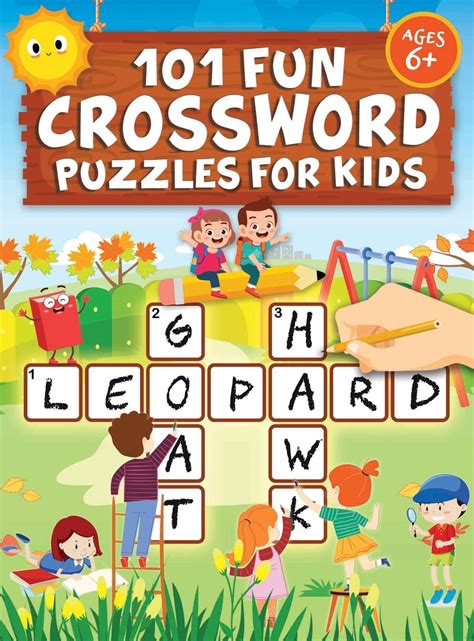 Buy 101 Fun Cros Puzzles for Kids: First Children Cros Puzzle Book for ...