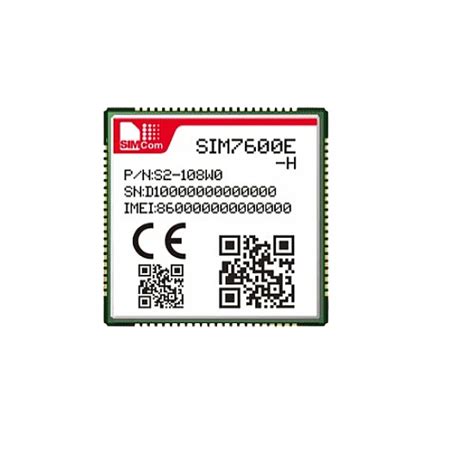 SIMCom SIM7600E-H LTE Cat 4 Module - Europe & Asia Bands
