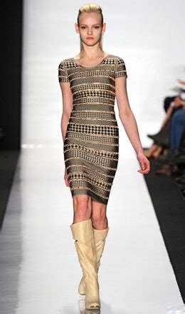 Ginnifer Goodwin in Herve Leger by Max Azria Fall 2011 | Vogue India