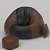 Biggie Bean Bag 4XL Bean Bag Chair with Beans Filled-Bean Bag Sofa with ...