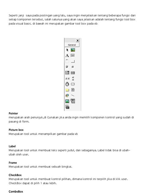 Image result for Visual Basic 2010 Tool Box