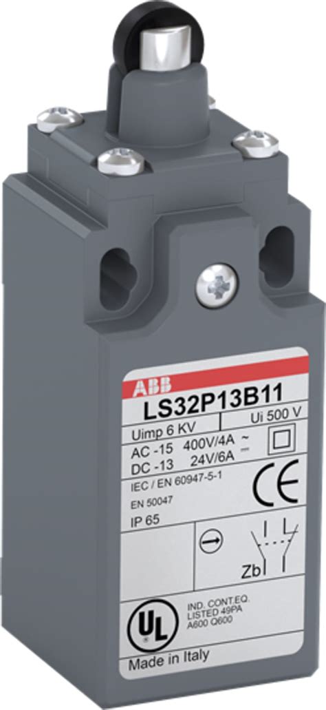 1SBV010213R1202 LS30P13B02 ABB | ABB Limit Switch, IP65, 2P, 600V ac ...