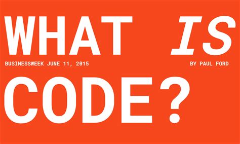 What Is Code 的图像结果