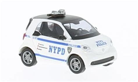 Buy Busch 50715 Smart for Two Coupe Nypd HO Scale Model Vehicle Online ...