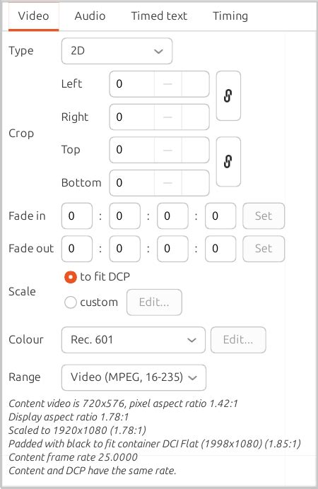 Image result for Configuration Type Video