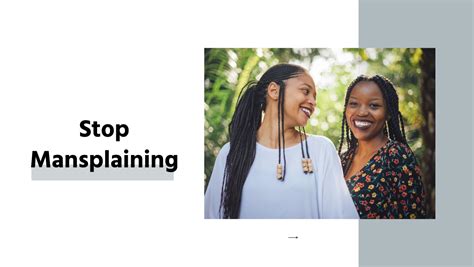 Mansplaining in the modern workplace