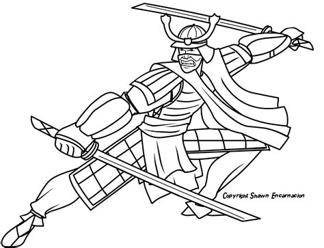 Japanese Samurai Drawing at GetDrawings | Free download