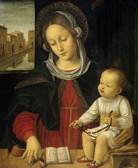 Madonna And Child Painting