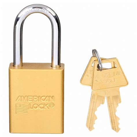 AMERICAN LOCK Yellow Lockout Padlock, Alike Key Type, Master Keyed: No ...