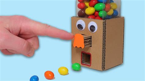Image result for How to Make Candy Machine Using Cardboard