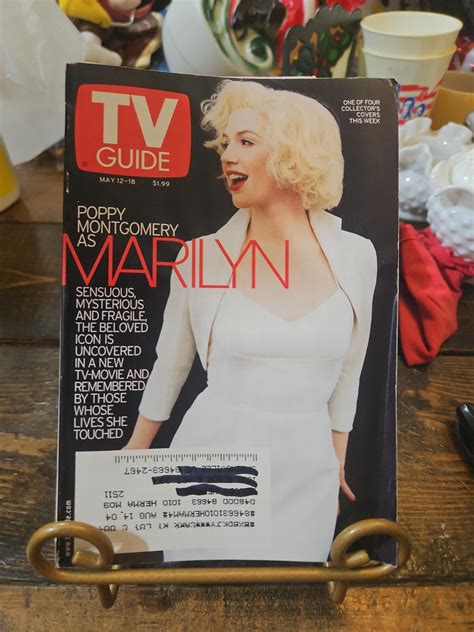 TV Guide May 12-18, 2001 Poppy Montgomery as Marilyn Monroe | eBay