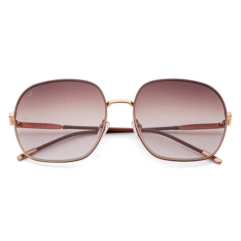 Buy Gold Brown Gradient Full Rim Rectangle Square Vincent Chase Online ...