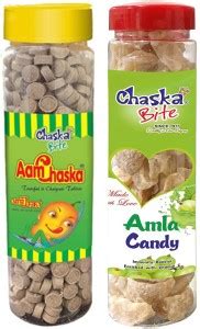 CHASKA BITE Dry Mango Candy| 250 g Sweet Amla Candy|Organic and Natural ...
