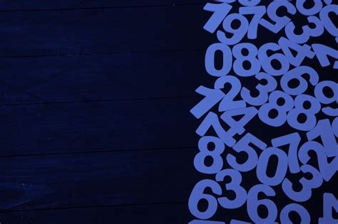 Numbers Background 的图像结果