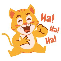 Laughter Stickers - Free animals Stickers