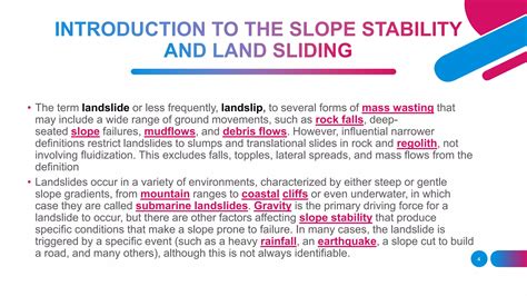 Analysis of slope and protection drainage case | PPTX