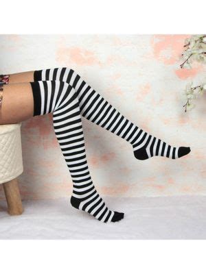 Buy Bonjour Womens Muticolor Designer Knee High Socks Online