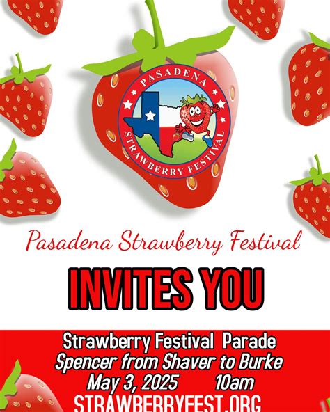 Pasadena Strawberry Festival (@the_strawberry_festival) • Instagram ...