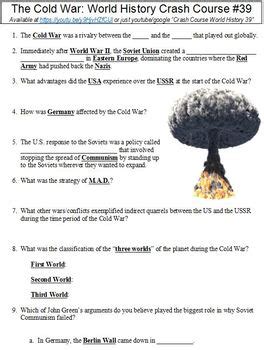 Image result for Crash Course Cold War