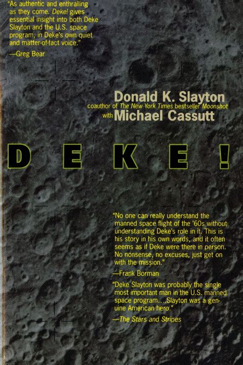 Buy Deke! U.S. Manned Space: From Mercury To the Shuttle Book Online at ...