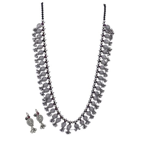 Mango Saaj | 92.5 Silver | Oxidised Finish ( Made to Order )