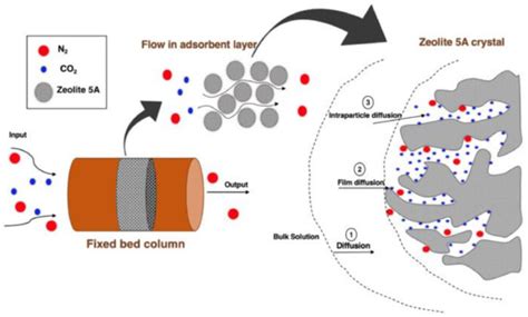 The Diffusion Behavior of CO2 Adsorption from a CO2/N2 Gas Mixture on ...