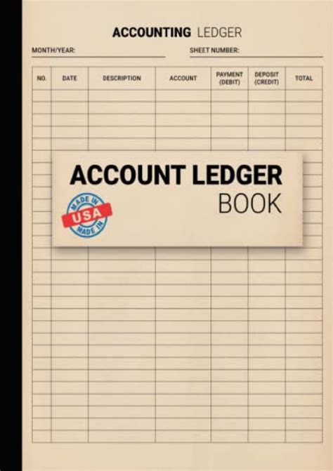 Image result for Ledger Book Examples