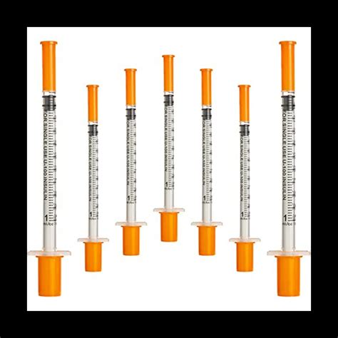 Insuline Syringe 1ML 30G x 8Mm Long - FitMed