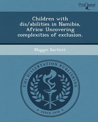 Buy Children with Dis/Abilities in Namibia Book Online at Low Prices in ...
