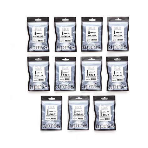 Buy Apres Gel-X® Sculpted Coffin Extra Long Assorted Bag | 500pc Gel-X ...