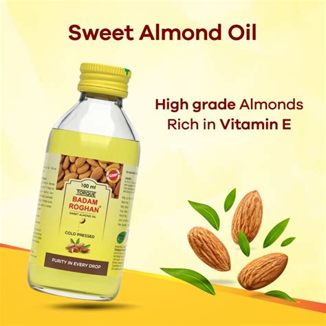 Torque Badam Roghan Oil | 100% Pure, Cold Pressed & Sweet Almond Oil ...