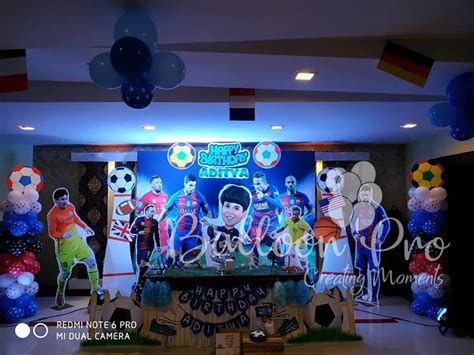 Royal Football Theme Decor Bangalore | Upto 50% Off - Balloon Pro