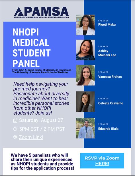 NHOPI Medical Student Panel – APAMSA