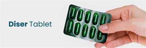 Tableta Diser: usos, efectos secundarios, dosis