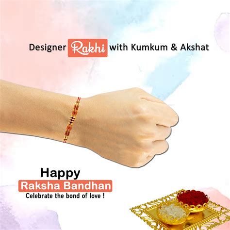 Buy Premium Rakhi Gift Set with Designer Rakhi, 9-Inch Silver Plated ...