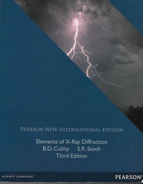Elements of X-Ray Diffraction: Third Edition- B.D Cullity – Pustaka Mukmin KL - Malaysia's ...