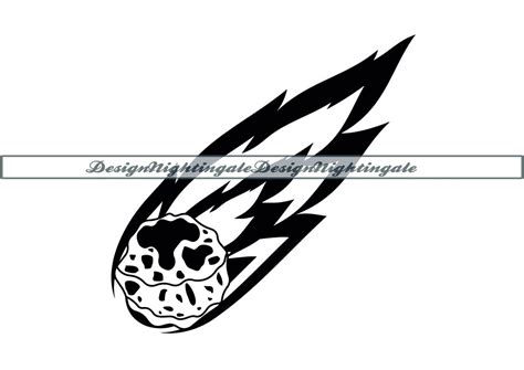 Buy Meteor SVG, Comet SVG, Meteorite SVG, Meteor Clipart, Meteor Files ...