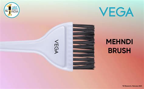 Vega Professional Dye/Mehandi Hair Colouring Brush, Reuseable Brush ...