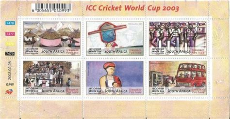 2003 Cricket World Cup: A Philatelic glimpse