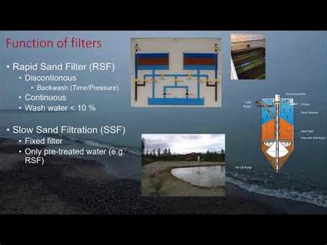 Rapid Sand Filters Video Lecture - Civil Engineering Optional for UPSC