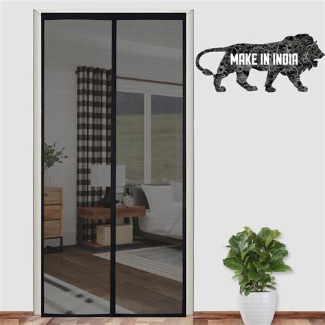 Magnetic Screen Door, Keep Bugs Out, Fits Single Doors, Easy to Install ...